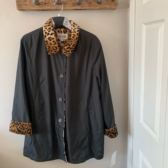 New without tags / Guillaume / Reversible Lightweight Jacket / Animal Print - Picture 10 of 16